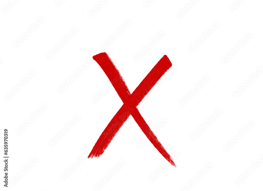 marker cross isolated mark hand draw marker cross isolated mark hand draw