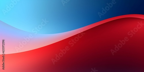 Картината върху платно Illustration of minimalistic colorful wavy patterns