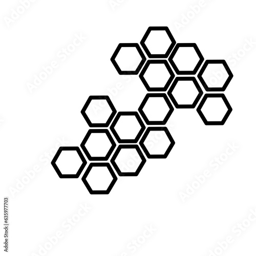 Beehive Hexagon Pattern