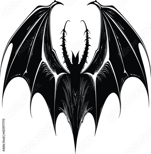 Bat halloween design vecktor 
for background poster design 
