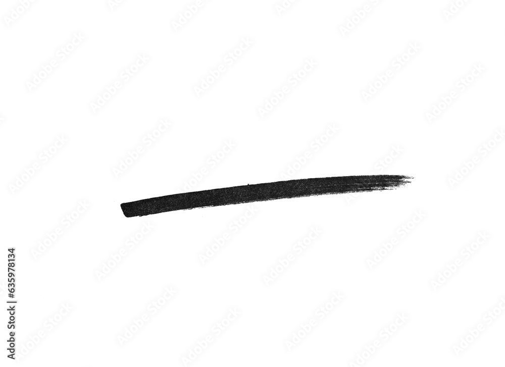 marker lines isolated brush stroke mark hand draw marker lines isolated brush stroke mark hand draw