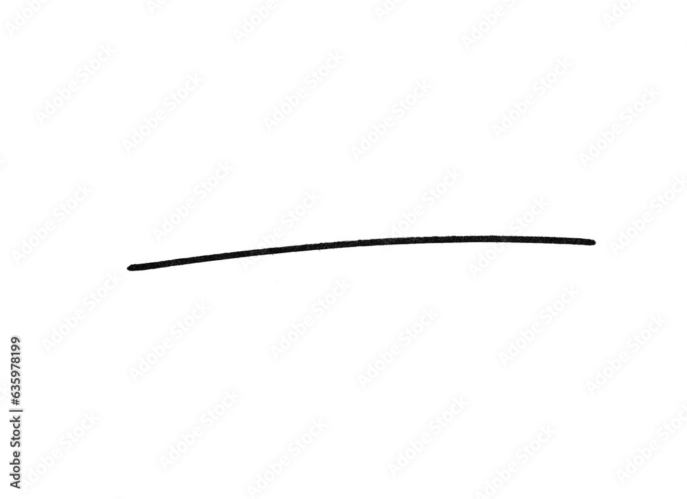 marker lines isolated brush stroke mark hand draw marker lines isolated brush stroke mark hand draw