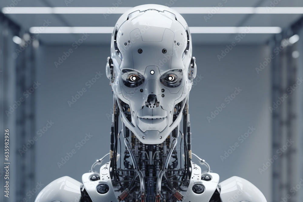 Fototapeta premium robot and since