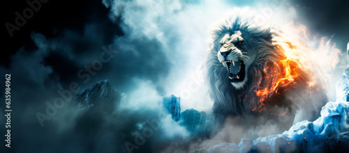 King Jesus, The Lion of Judah's Roar: Unveiling the Spiritual Fire and Ice of Jesus' Return, the Ultimate Triumph of Christian Faith.