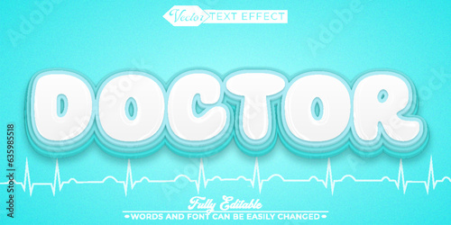 Medical Doktor Editable Text Effect Template
