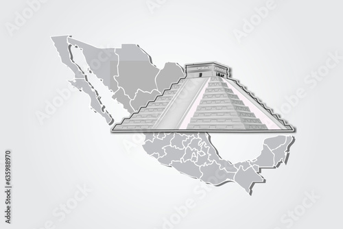 chichen itza of Mexico, south-central Yucatan state, Mexico