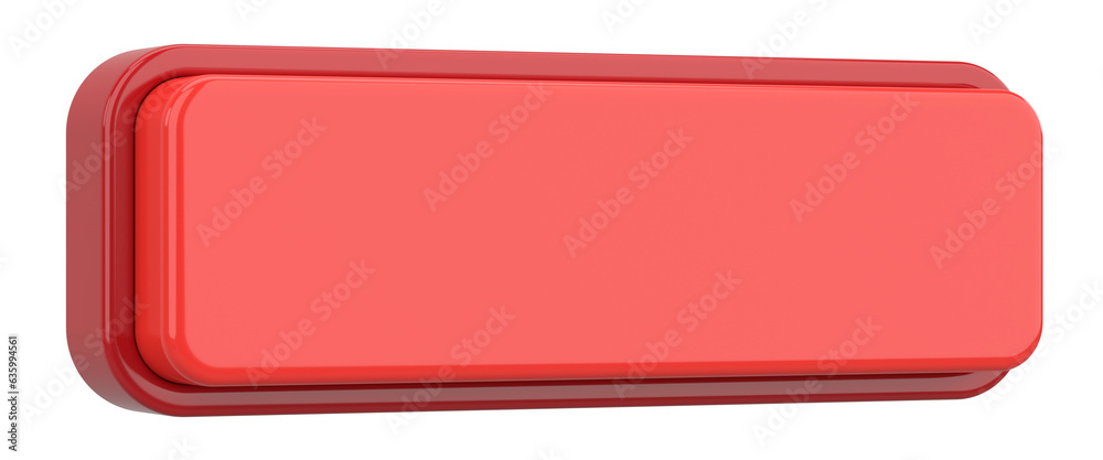 3D button. Empty button. 3D illustration. 3D button. Empty button. 3D illustration.