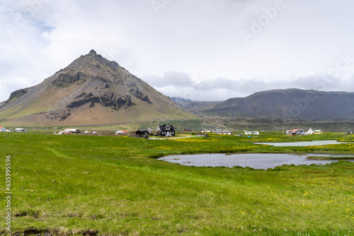 Village of Arnarstapi, Iceland, on the Snaefellsnes Pensinsula photo