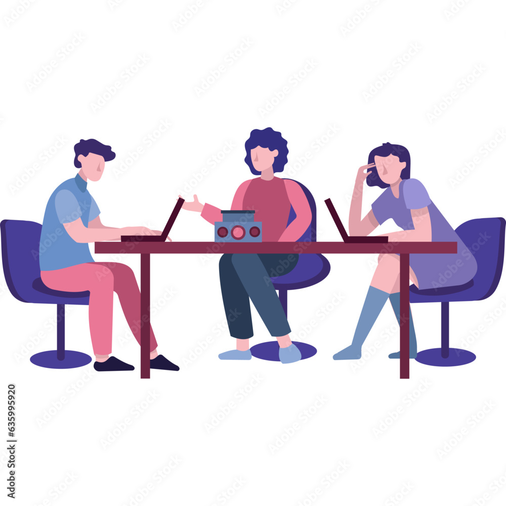 Business team group vector project management icon Business team group vector project management icon