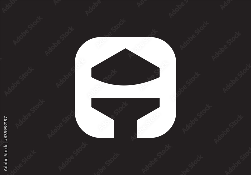 capital letter A text design for your business capital letter A text design for your business