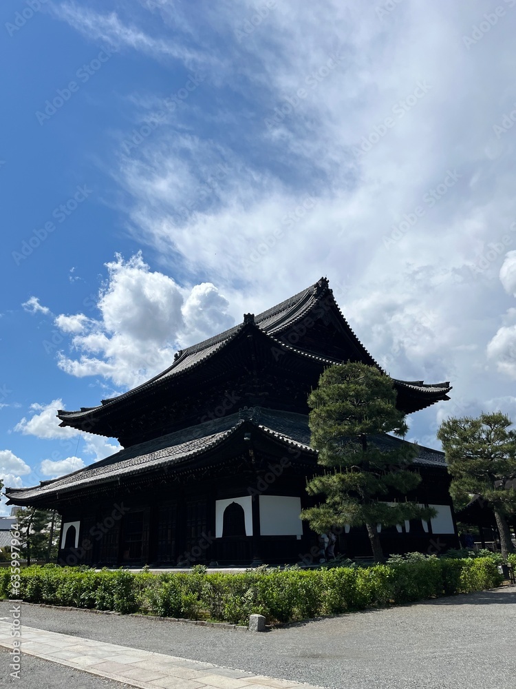 Japanese temple. Oriental architecture. Japanese temple. Oriental architecture.