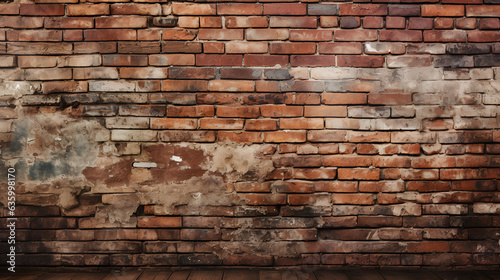 Aged Brick Wall