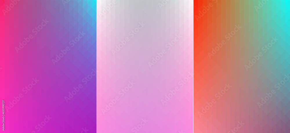 Set of pink and purple pastel color tone gradient and geometric art style backgrounds. Ideal for brochure, flyer cover, business card template and website landing page designs. Set of pink and purple pastel color tone gradient and geometric art style backgrounds. Ideal for brochure, flyer cover, business card template and website landing page designs.