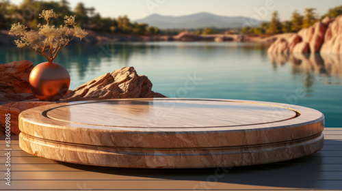 product podium for product photography