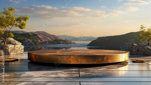 product podium for product photography