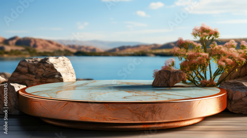 product podium for product photography