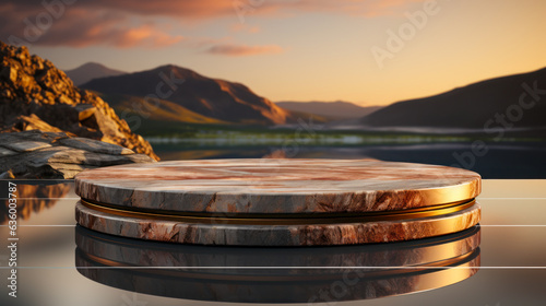 product podium for product photography