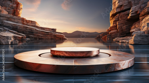 product podium for product photography