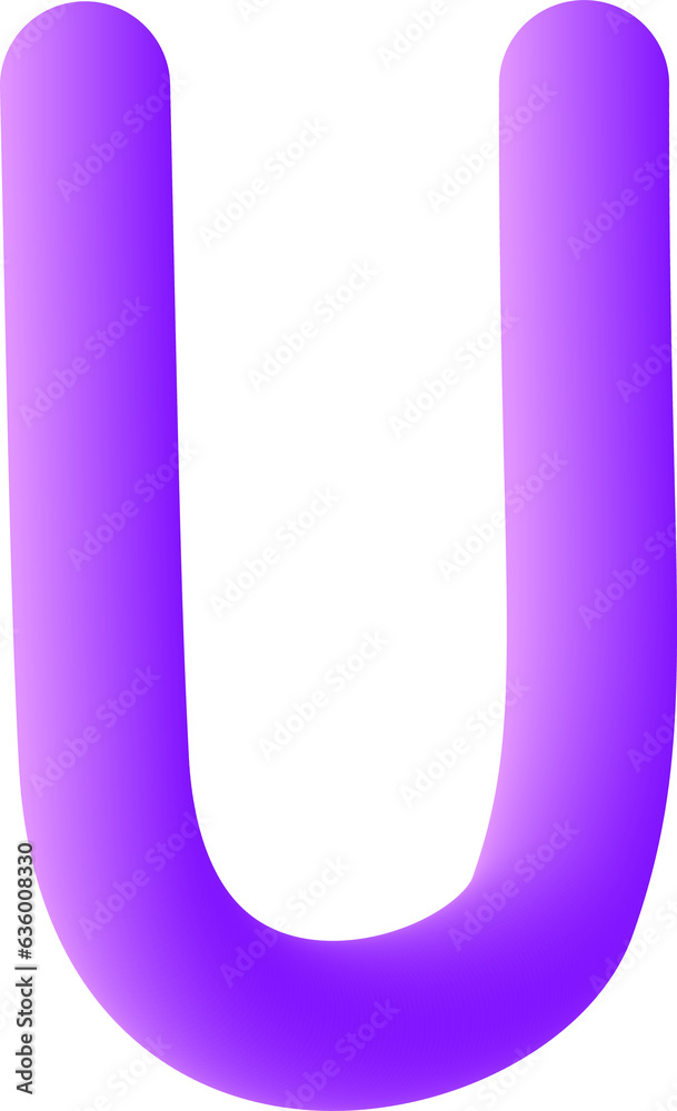 Letter illustration. Hand drawn/