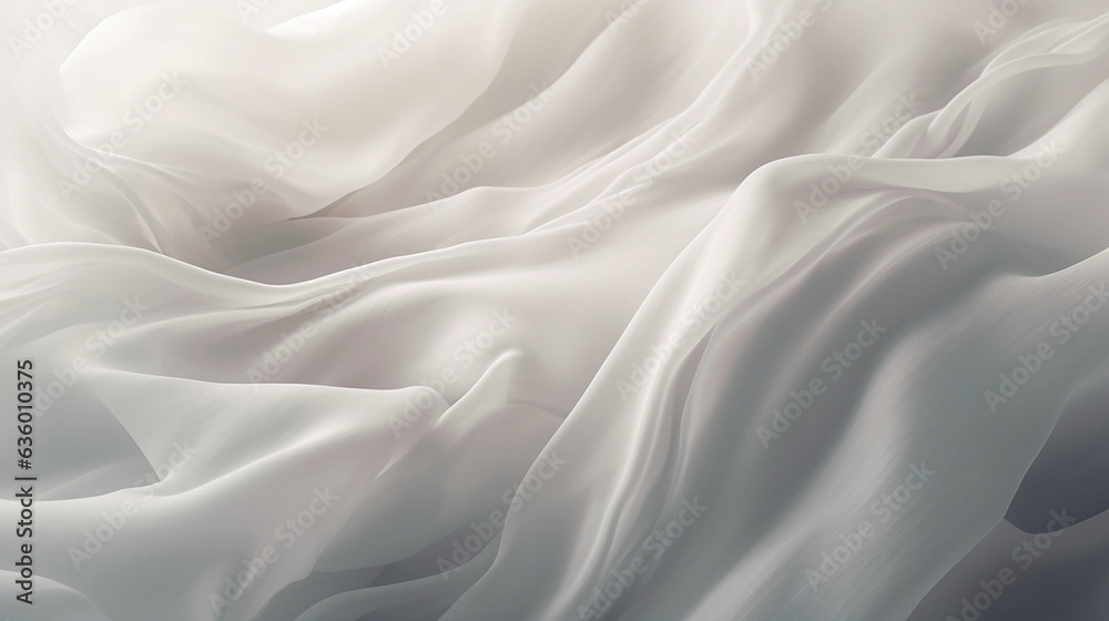 Naklejka premium Silk, smooth and soft elegant white texture 