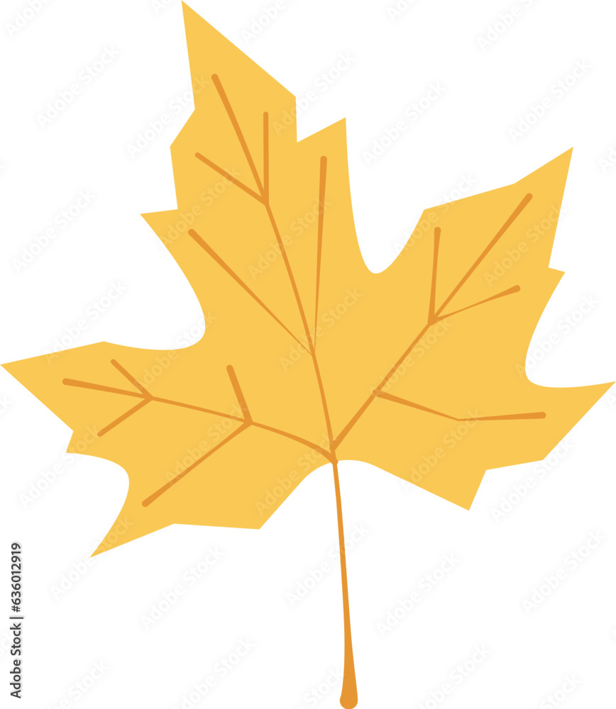 Obraz premium Autumn Grapes Leaf