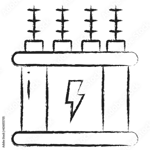 Hand drawn Transformer icon