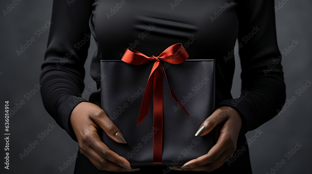 Black friday concept, background for ad or promotion, ai generative Black friday concept, background for ad or promotion, ai generative