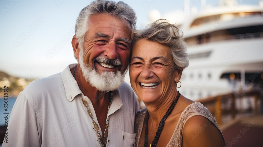 Cruising into Retirement: Couple Enjoys the Perfect Voyage of Leisure