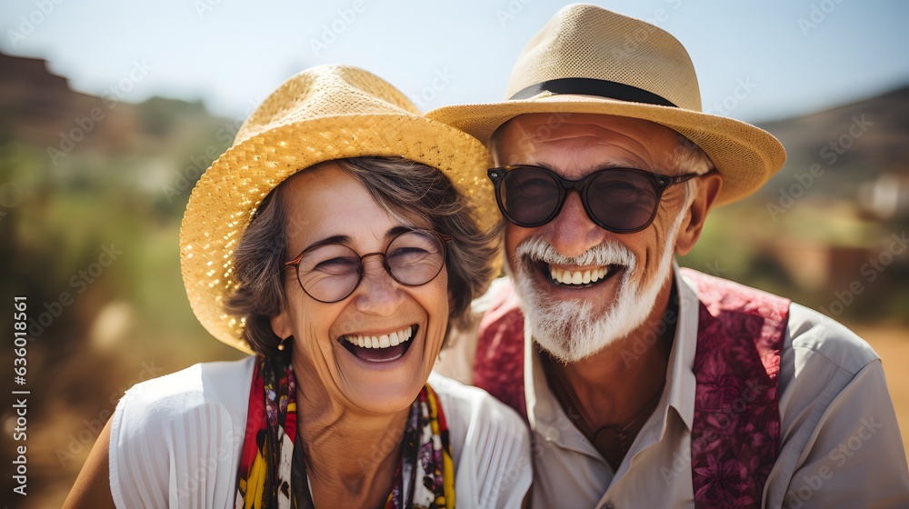 Voyage of Togetherness: Happy Couple Relishing a Magical Cruise Experience