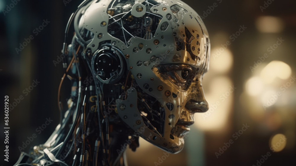 3D rendering artificial intelligence AI research of robot and cyborg development for future of people living. Digital data mining and machine learning technology design for computer brain. 3D rendering artificial intelligence AI research of robot and cyborg development for future of people living. Digital data mining and machine learning technology design for computer brain.