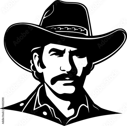Western - High Quality Vector Logo - Vector illustration ideal for T-shirt graphic
