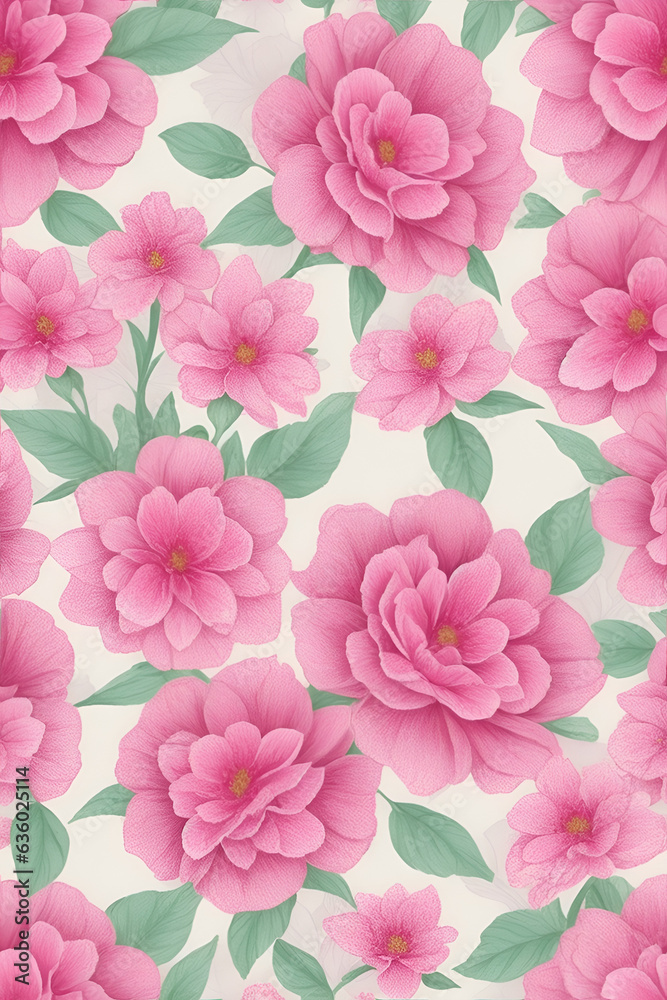 Pattern of Roses
