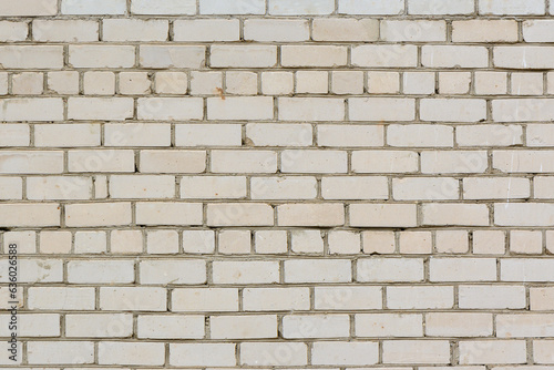 white sand-lime brick wall as background