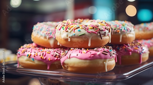 donuts with delicious cream
