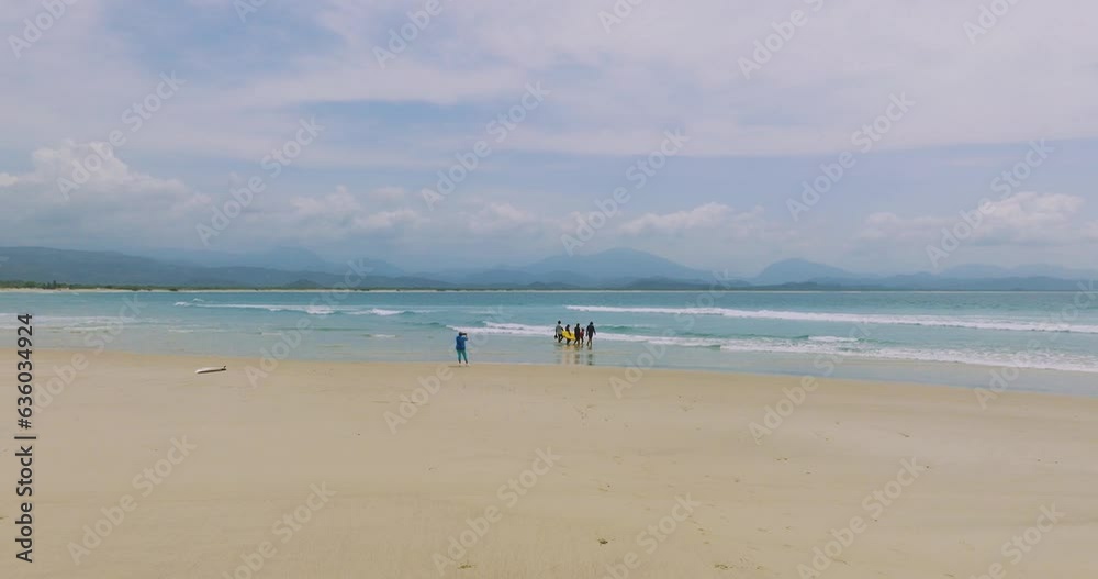 Video de dron dolly in 4k, Playa paradisiaca de oaxaca Video de dron dolly in 4k, Playa paradisiaca de oaxaca