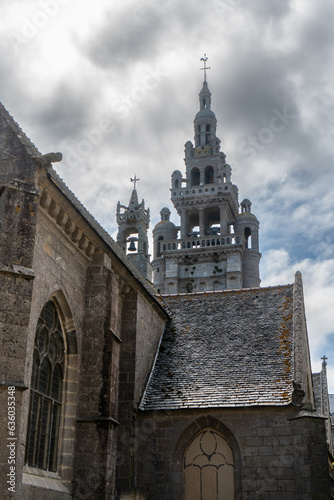 Kirche Notre-Dame-de- Croaz-Batz in Roscoff, Bretagne photo