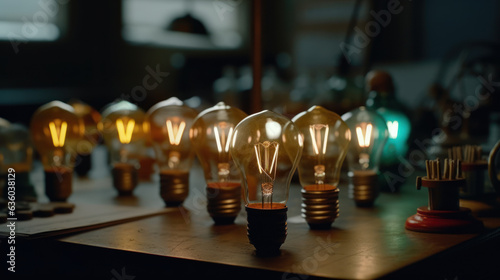 Clarifying complex ideas through the glow of lightbulbs.