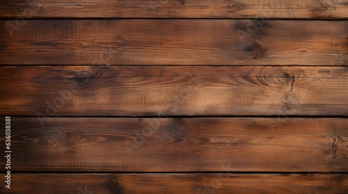 Close up of brown painted wooden Planks. Wooden Background Texture 
