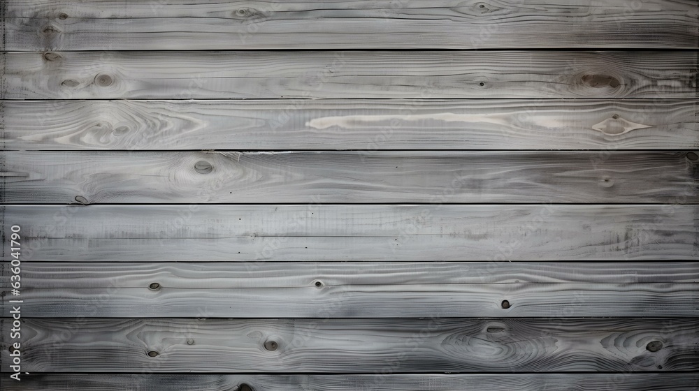 Obraz premium Close up of gray painted wooden Planks. Wooden Background Texture 