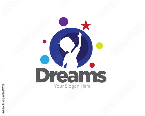 dreams child to have a star for education logo