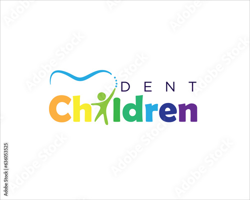 happy children school logo designs for education service