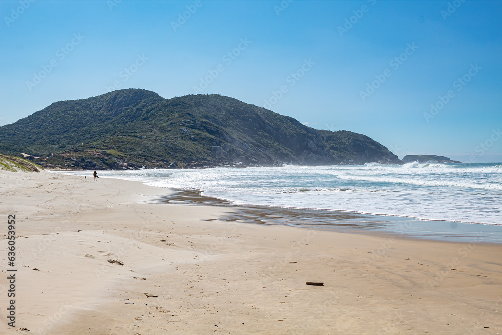 Santinho beach  in the city of Florianópolis Santa Catarina Brazil