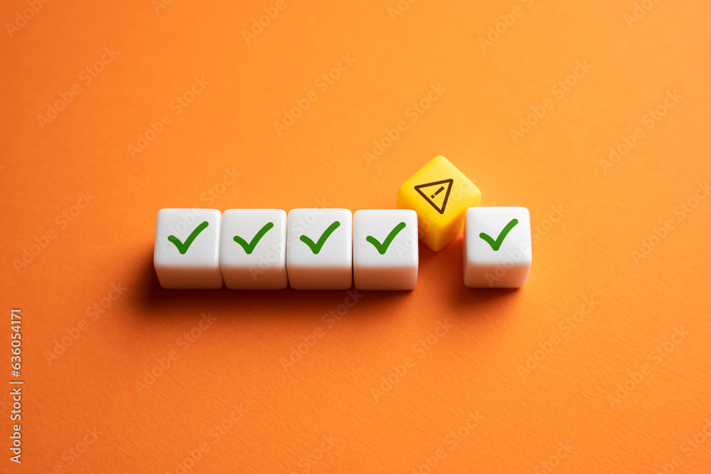 A new problem came up during testing. System warning. An unknown issue