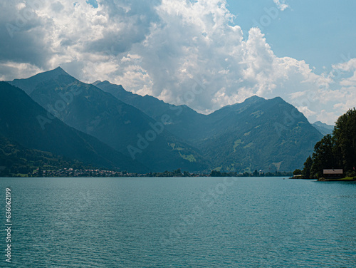 Top of europe switzerland Brienzersee mountainlake photo