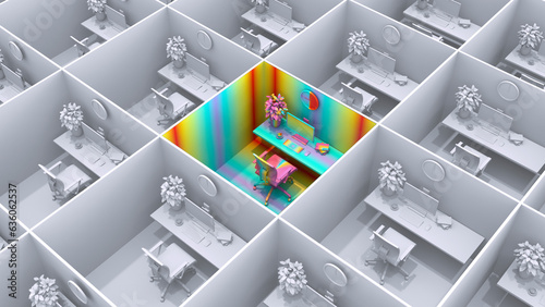 happy office space