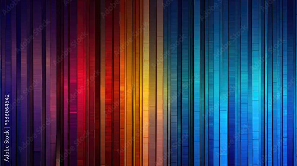 Vertical stripes of gradient which expand and contract in size as if they were an accordion. Abstract wallpaper backgroun