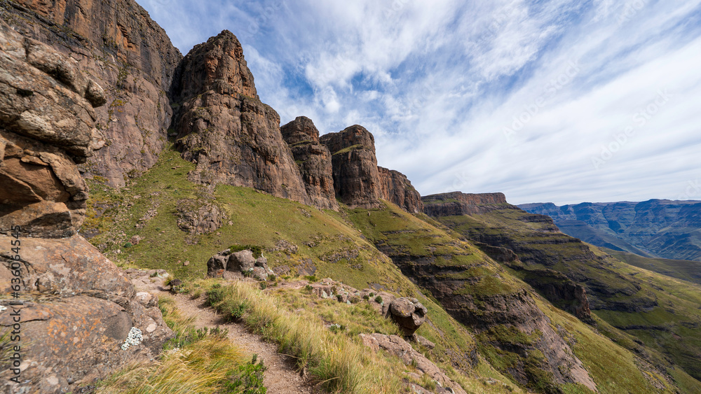 Tugel Falls trail, Free State, South Africa