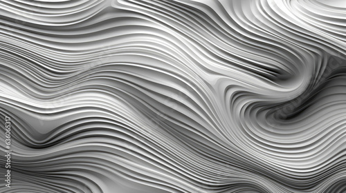 A swirling pattern of undulating waves that moves throughout the surface creating a threedimensional Abstract wallpaper backgroun