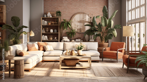 A warm and inviting cozy living room creates an atmosphere of comfort and belonging
