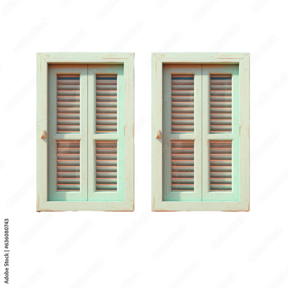Windows made of wood Windows made of wood